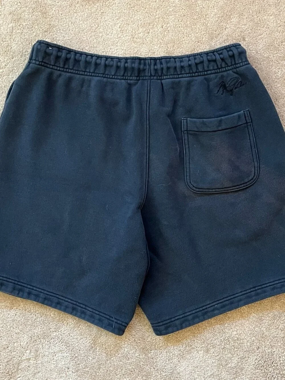 Nike Jordan Essentials Men's Black Fleece Shorts Size L Jumpman Gym DA9826-010